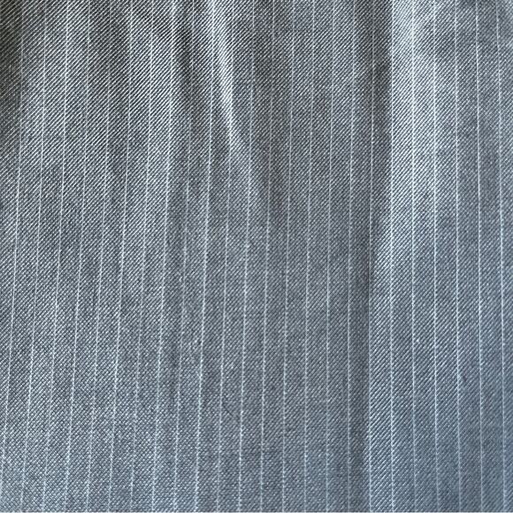 Ann Taylor grey pinstripe lined dress slacks trousers size 4 - Picture 9 of 10